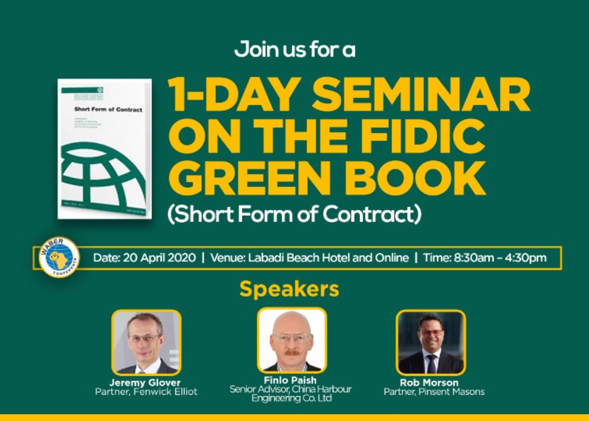 1-DAY SEMINAR ON FIDIC GREEN BOOK